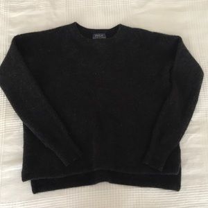 Charcoal cashmere sweater